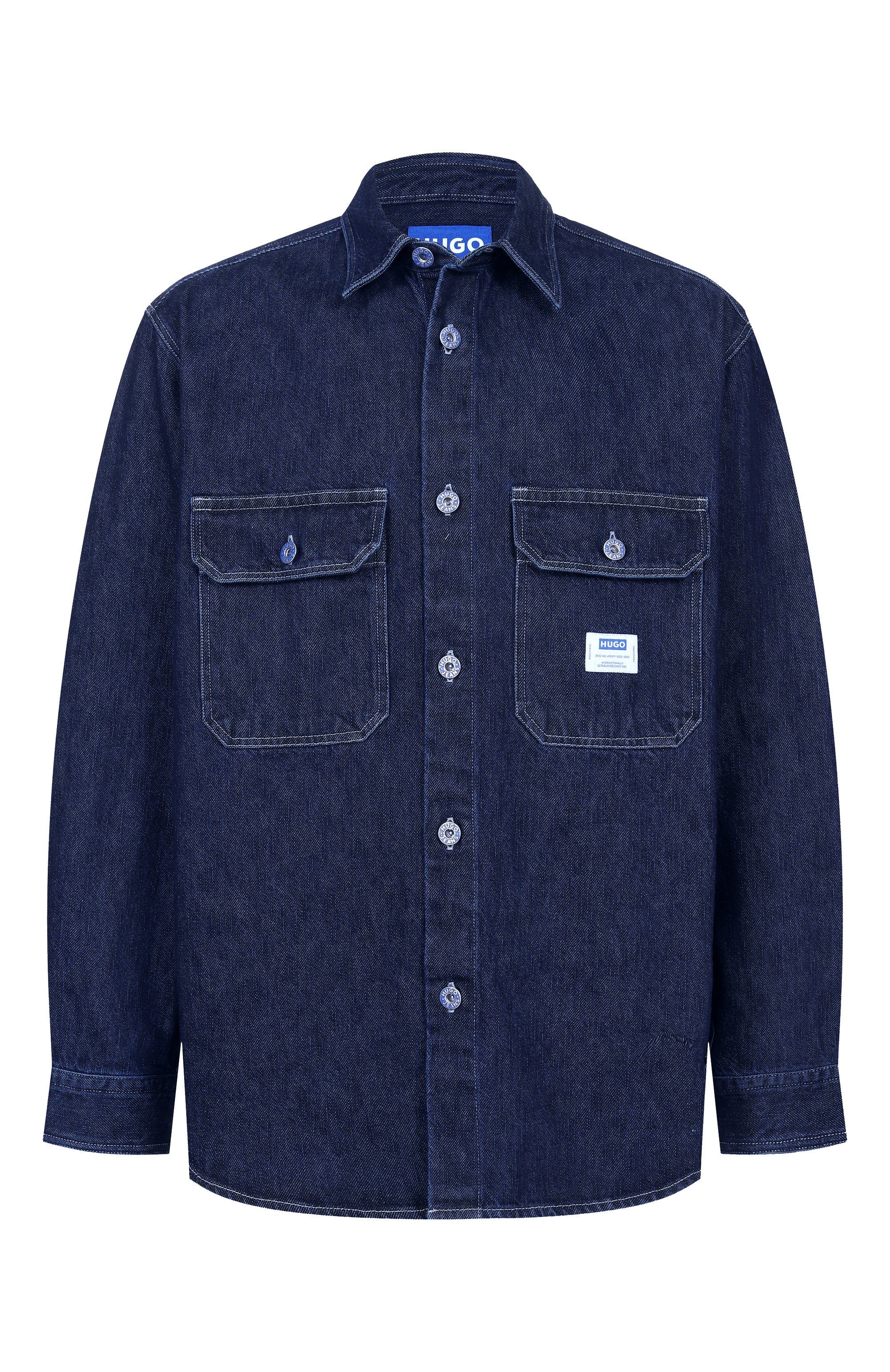 Джинсовая рубашка HUGO BLUE, арт. 50556349, фото 1