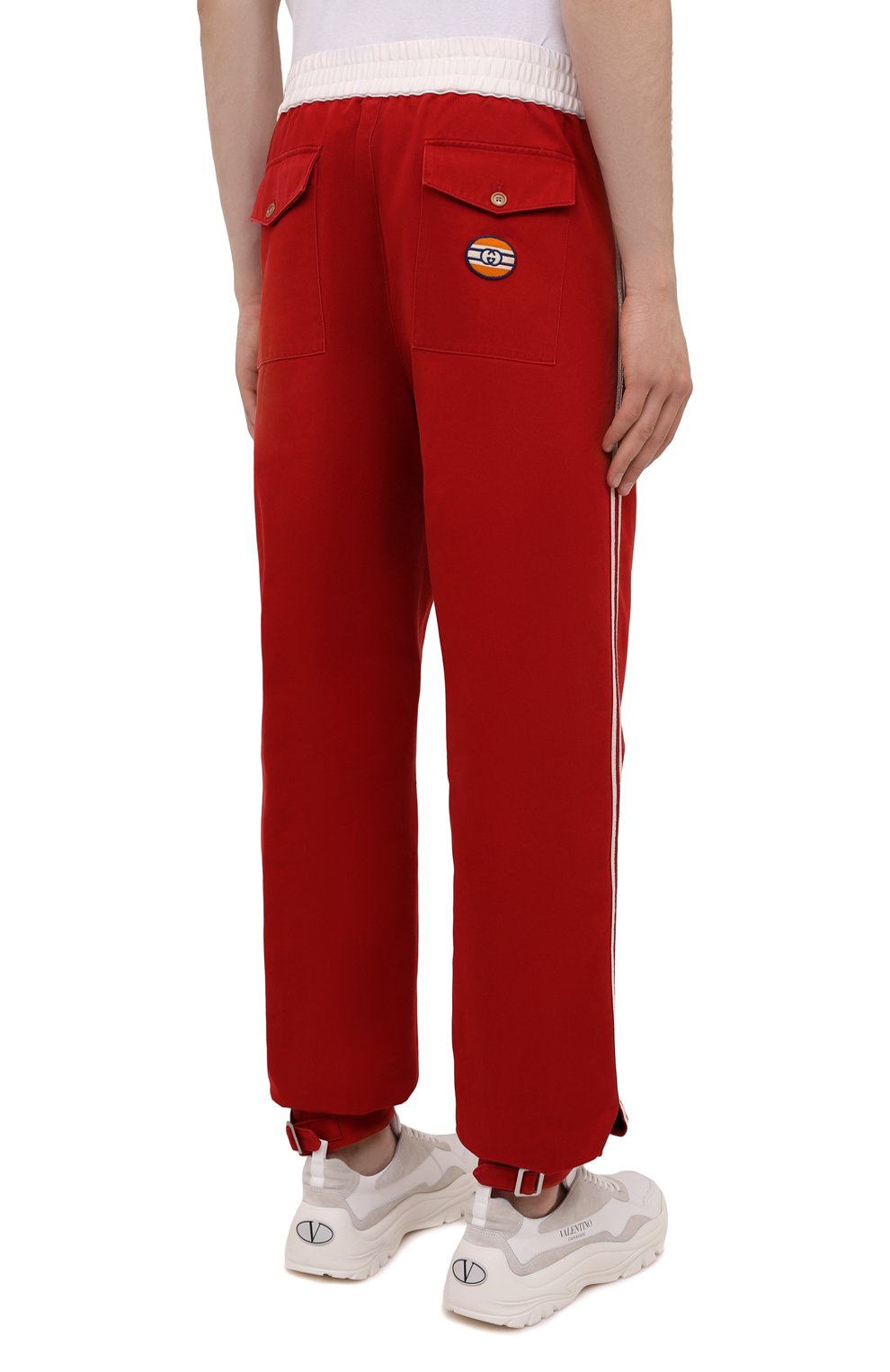 Хлопковые джоггеры GUCCI, арт. 653392/ZAGP0, фото 4
