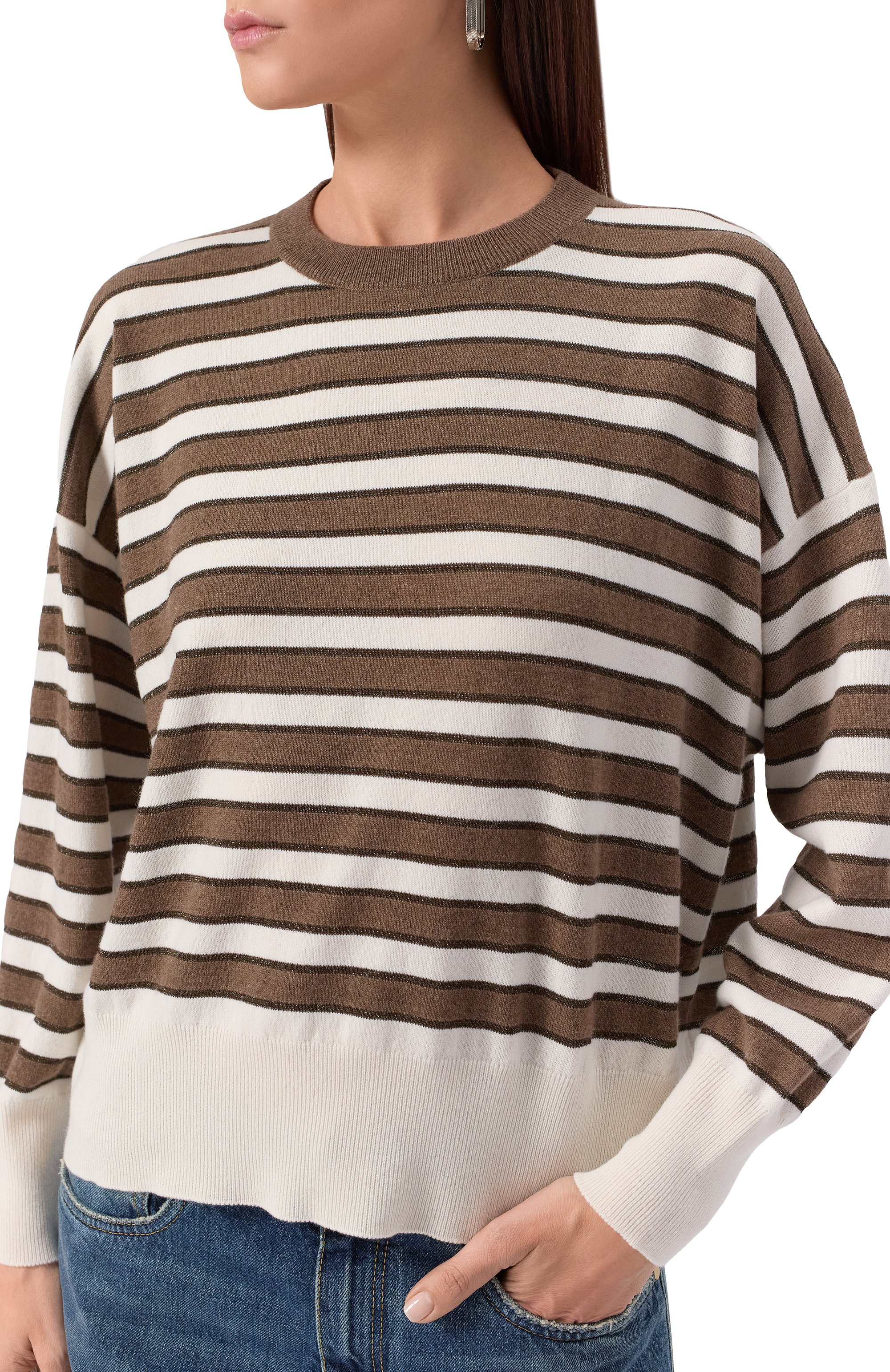 Кашемировый свитер BRUNELLO CUCINELLI, арт. M12205920P, фото 5