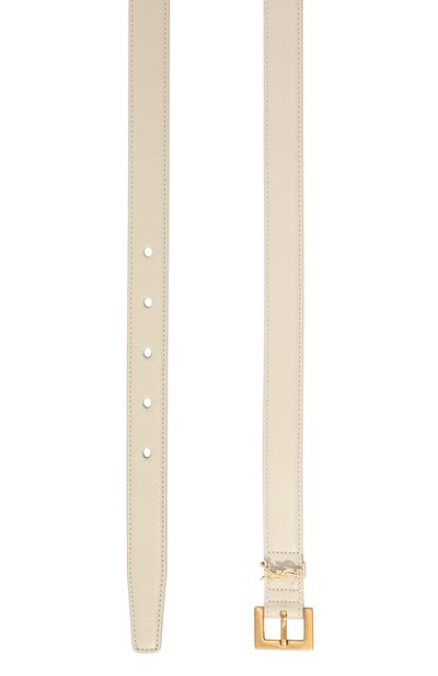 Кожаный ремень SAINT LAURENT, арт. 554465/B000W, фото 3