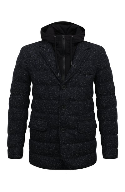 Мужская пуховик из шерсти и шелка HERNO, арт. PI00083UR/33337