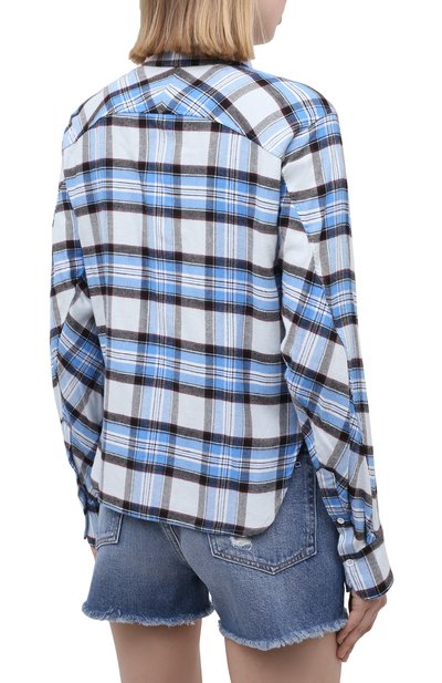 Рубашка из вискозы и хлопка RAG AND BONE, арт. WCW21HA005N905, фото 4