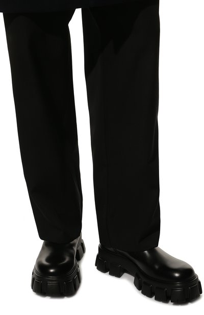 Кожаные челси PRADA, арт. 2UE027-B4L-F0002, фото 3