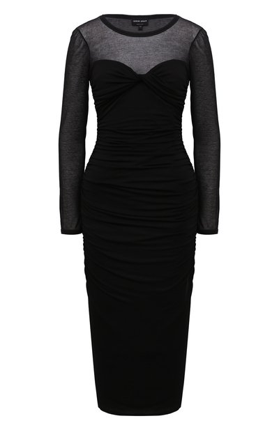 Женское платье из вискозы GIORGIO ARMANI, арт. 3LAA71/AJIHZ