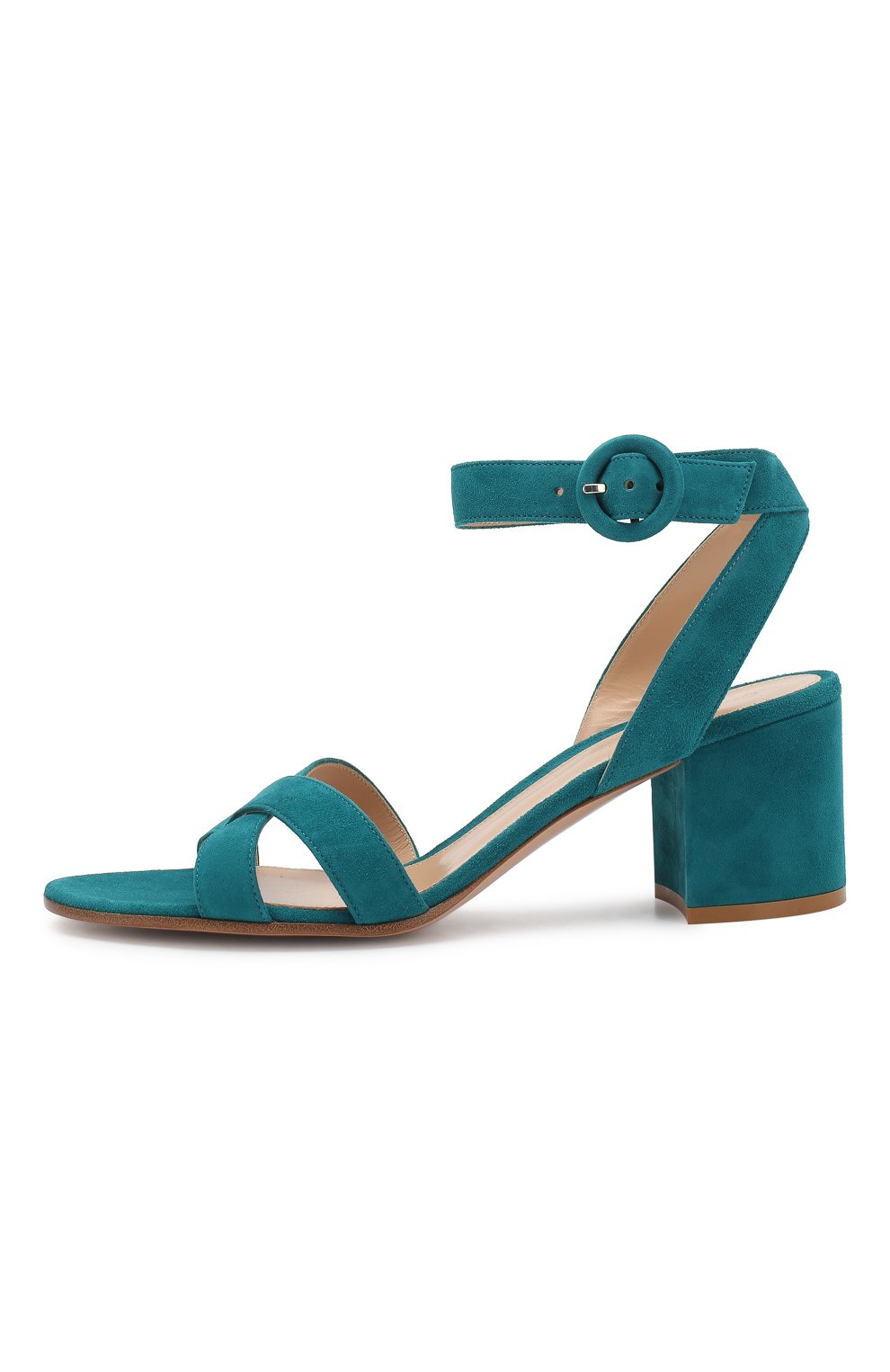 Замшевые босоножки frida GIANVITO ROSSI, арт. G31446.60RIC.CAMM0SC, фото 3