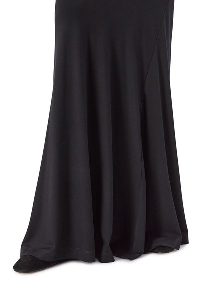 Юбка из вискозы EDOMO черного цвета по цене 16900 руб., арт. S005004FW2425, фото 5 Юбка из вискозы EDOMO, арт. S005004FW2425, фото 5