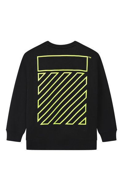 Хлопковый свитшот OFF-WHITE, арт. 0GBA001S26FLE003_001, фото 2