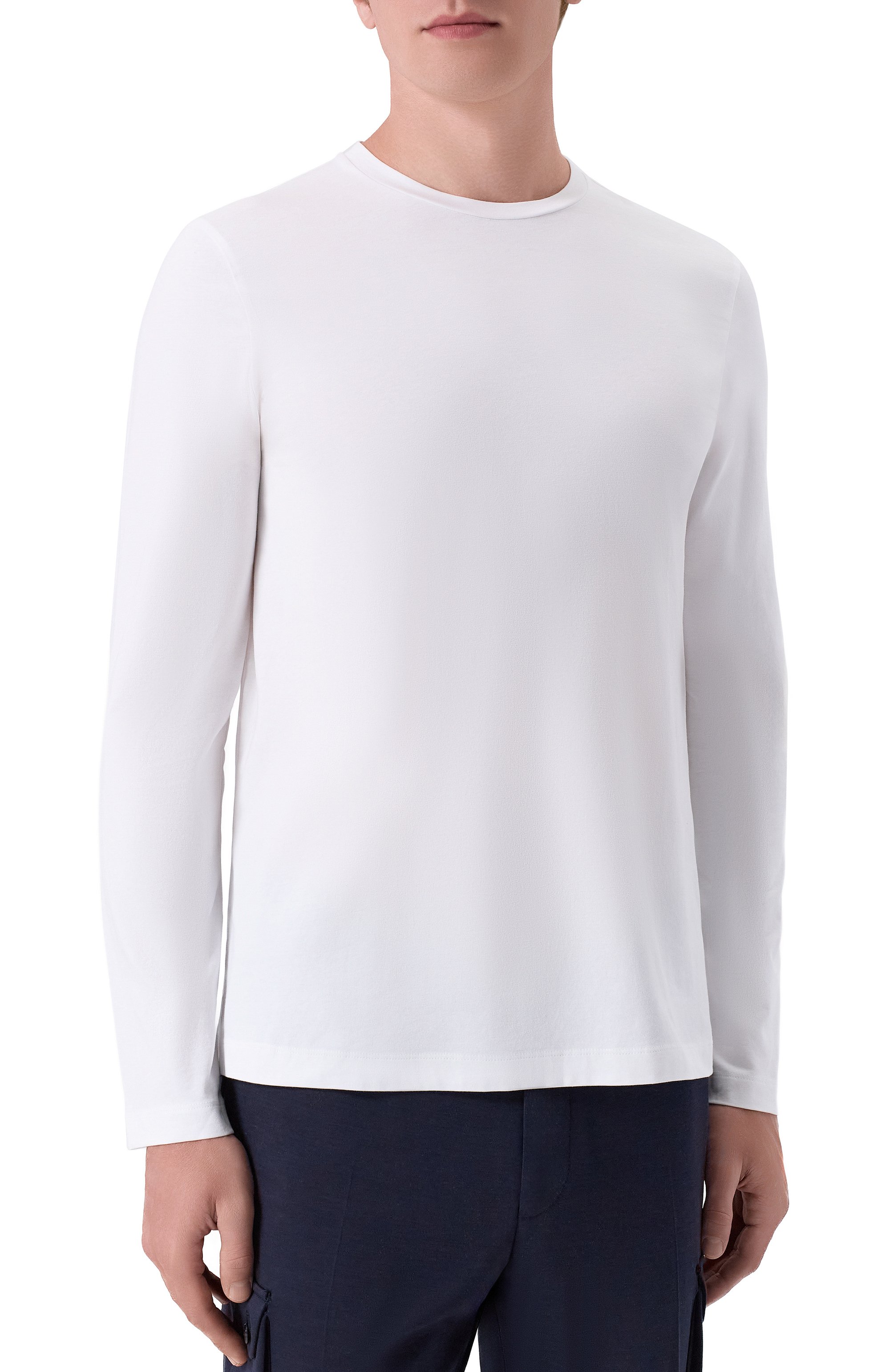 Хлопковый лонгслив CORNELIANI, арт. 27G550/2725028, фото 3