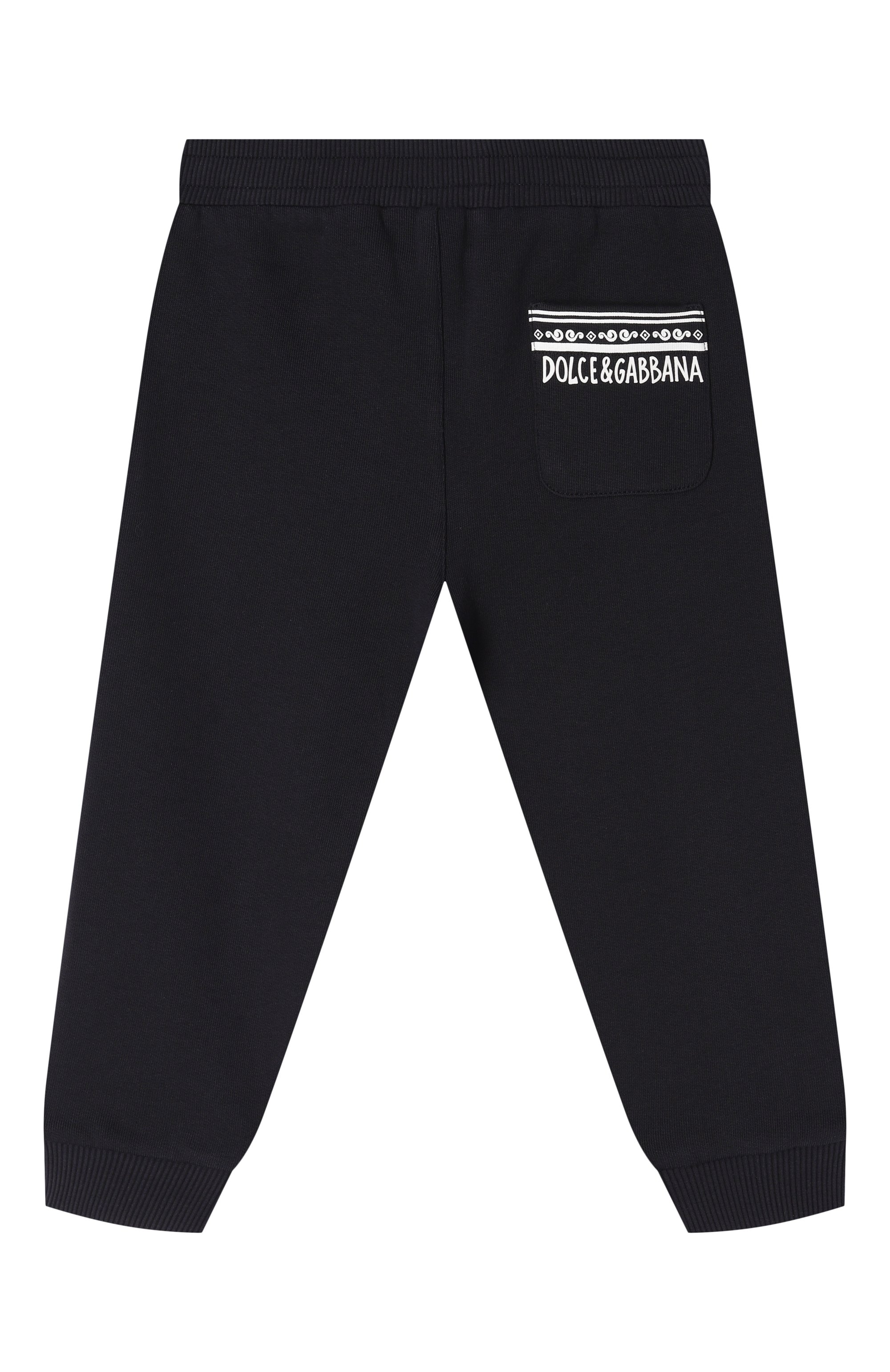 Хлопковые джоггеры DOLCE & GABBANA, арт. L1JPKL/G70LL, фото 2