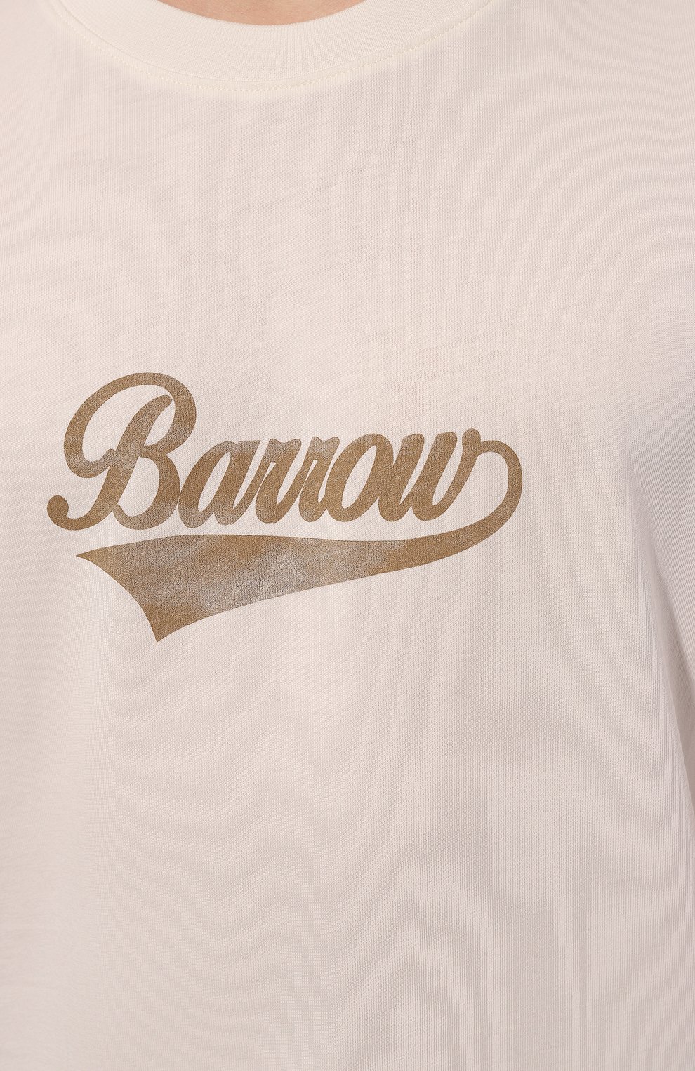 Хлопковая футболка BARROW, арт. F4BWMATH073, фото 5