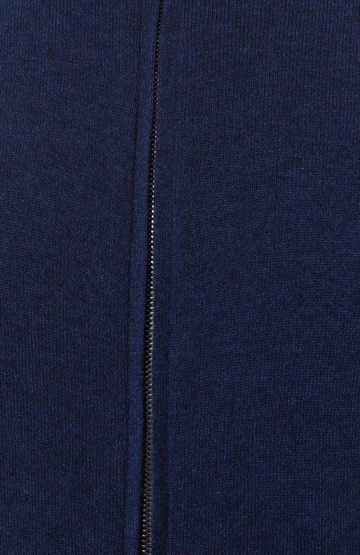 Кашемировый кардиган Kiton UMK1489S182 Синий  UMK1489S182 Фото 5