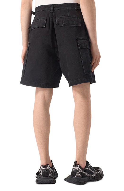 Джинсовые шорты VETEMENTS UA66SS520B Чёрный  UA66SS520B Фото 4