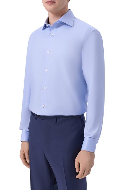 Хлопковая сорочка BRIONI, арт. RCB20L/0A05Q, фото 3