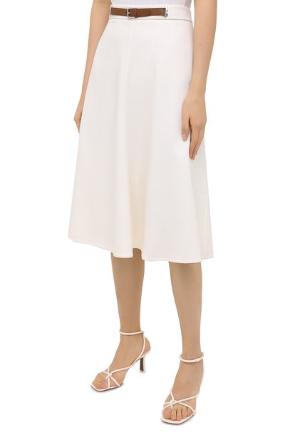 Шерстяная юбка RALPH LAUREN кремового цвета по цене 219500 руб., арт. 293829101, фото 3 Шерстяная юбка RALPH LAUREN, арт. 293829101, фото 3