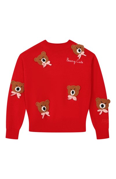 Пуловер из шерсти и вискозы MC2 SAINT BARTH, арт. L0UI003-02387I/L0UISE JR_001