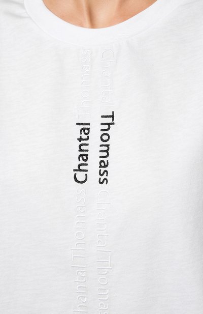 Хлопковая футболка CHANTAL THOMASS, арт. TTF330, фото 5