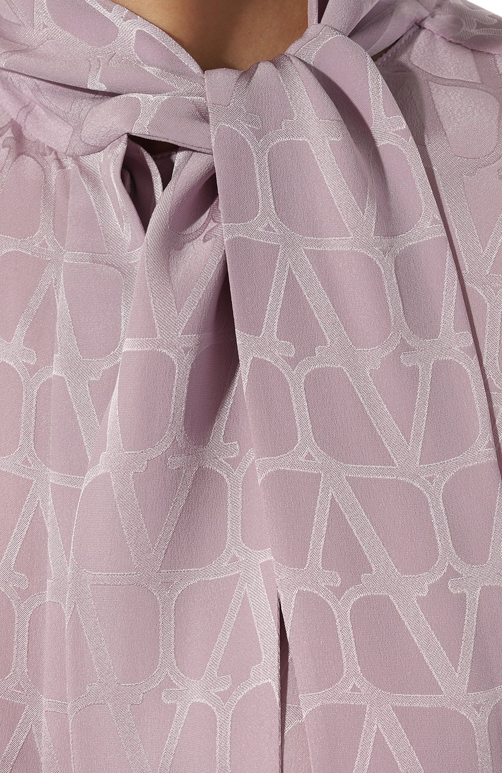 Шелковая блузка VALENTINO, арт. 5B3AB5T77TK, фото 5