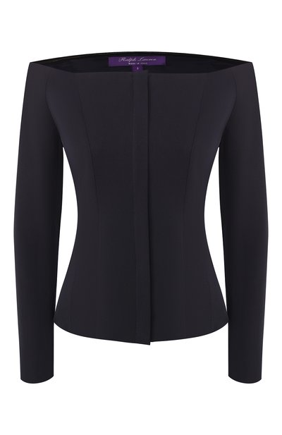 Шерстяной жакет с открытыми плечами RALPH LAUREN, арт. 290740110, фото 1