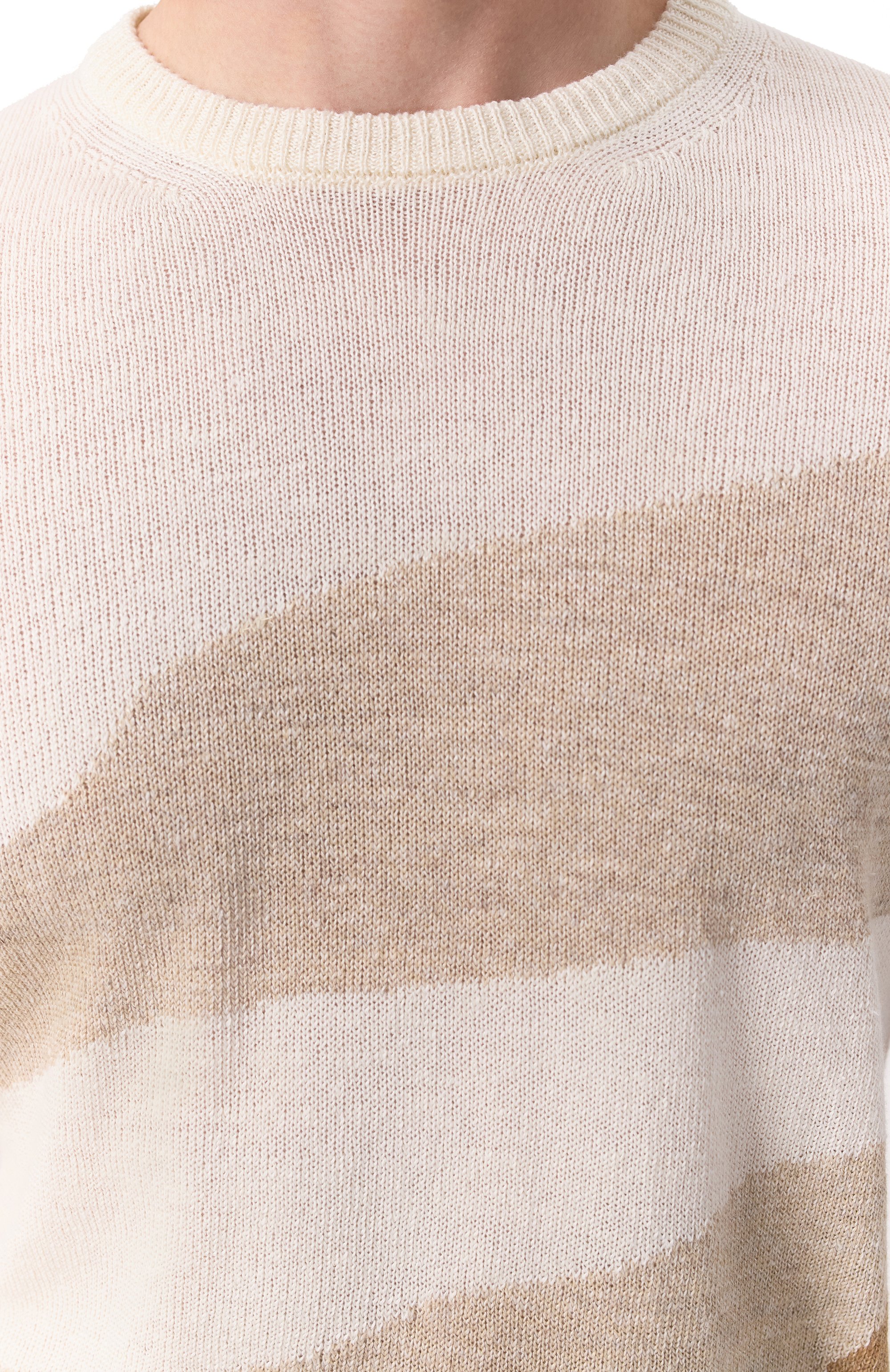 Джемпер изо льна и хлопка CORNELIANI, арт. 25M578-2525157, фото 5