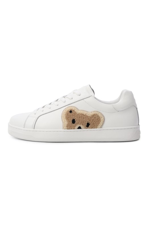 Кожаные кеды Bear Tennis Palm Angels PMIA110S26LEA003 Белый  PMIA110S26LEA003 Фото 3