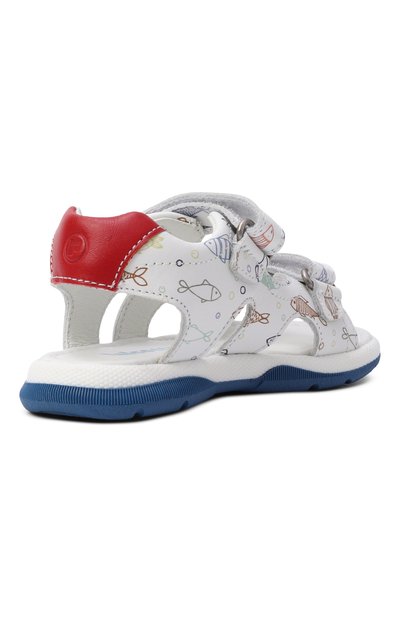 Кожаные сандалии wunny FALCOTTO белого цвета по цене 9950 руб., арт. 1501115/17_001, фото 3 Кожаные сандалии wunny FALCOTTO, арт. 1501115/17_001, фото 3