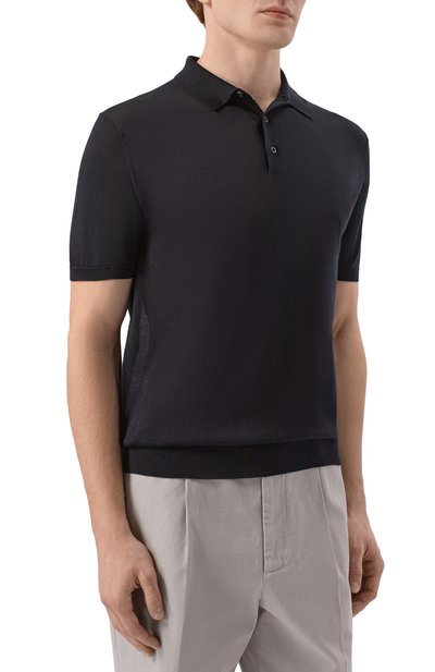 Шелковое поло CORNELIANI, арт. 27M902/2725107, фото 3