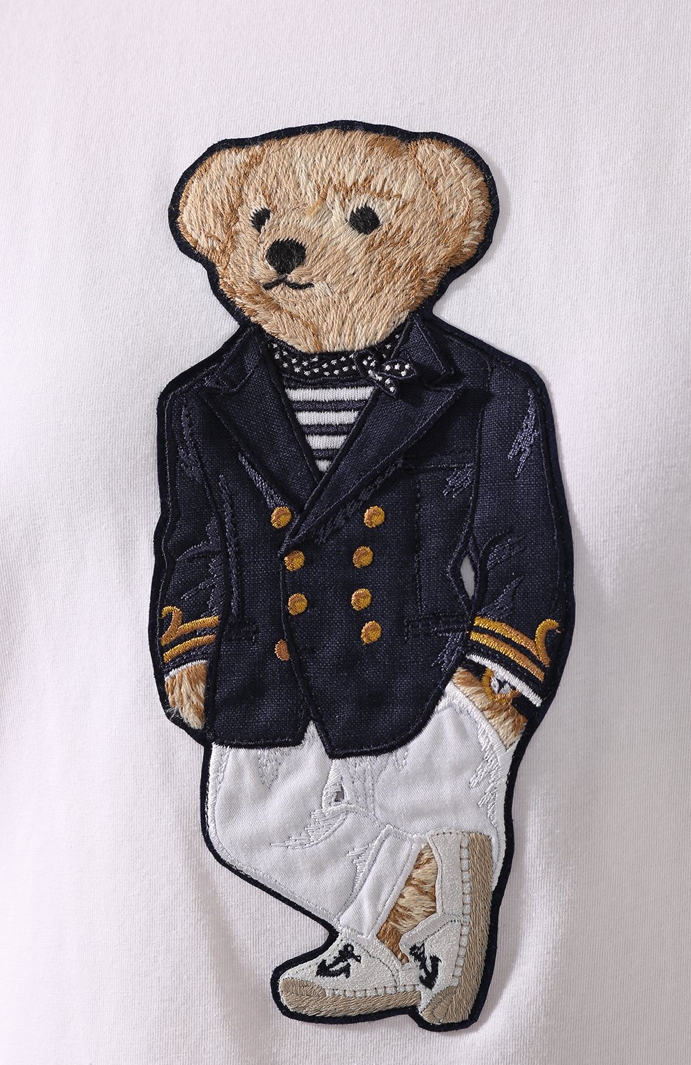 Хлопковая футболка RALPH LAUREN, арт. 290800034, фото 5