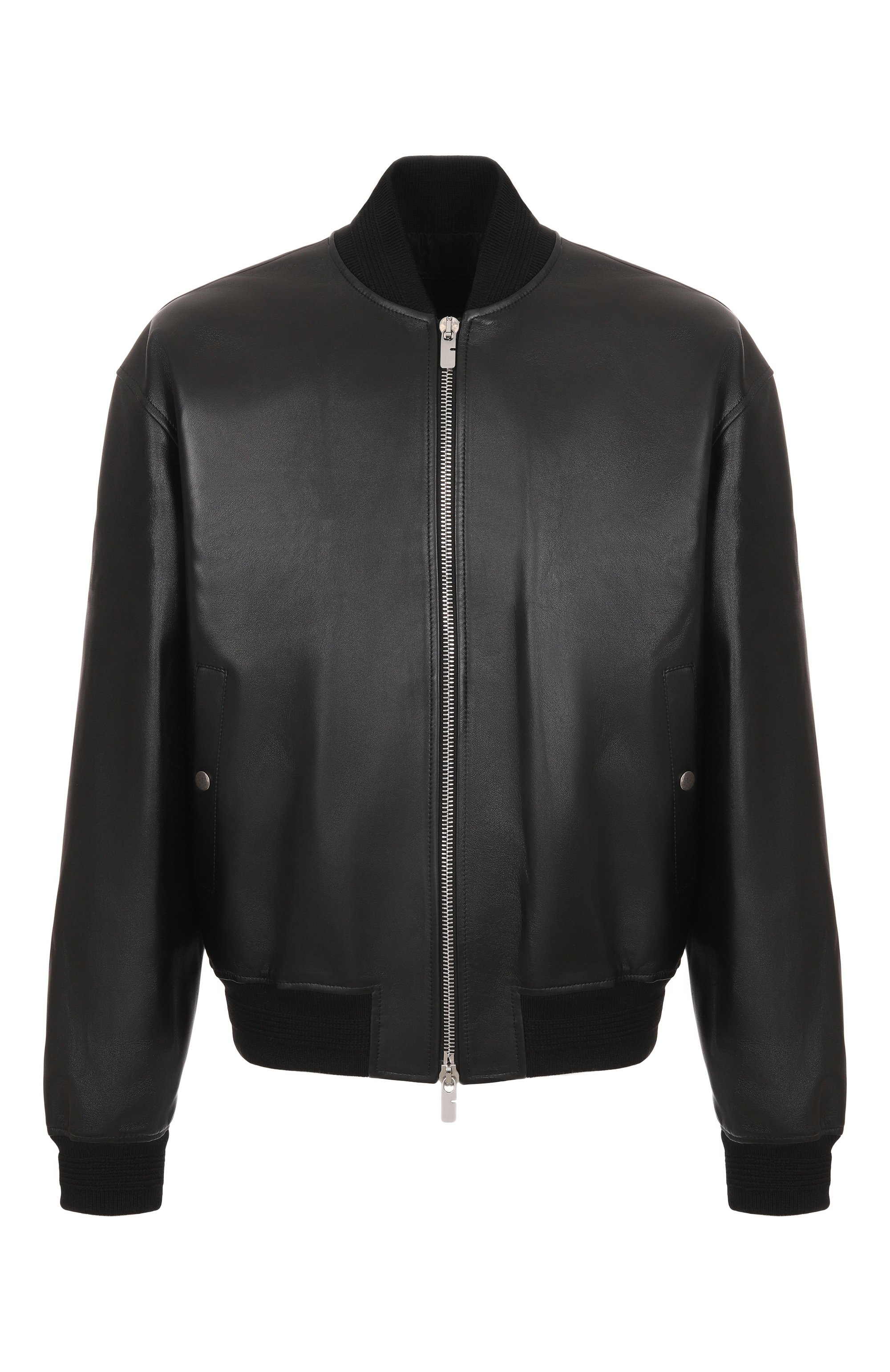 Кожаный бомбер BURBERRY, арт. 8091757, фото 1