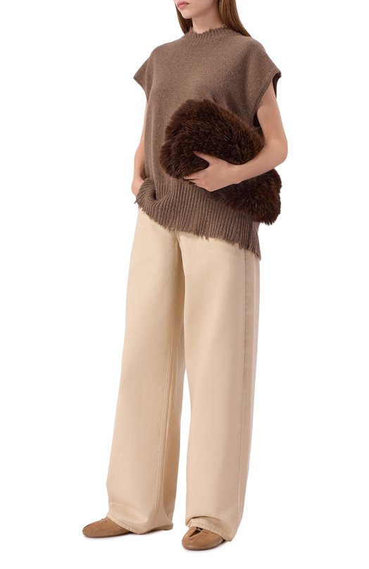Клатч MSGM 3942MDZ20/468 Коричневый  3942MDZ20/468 Фото 7