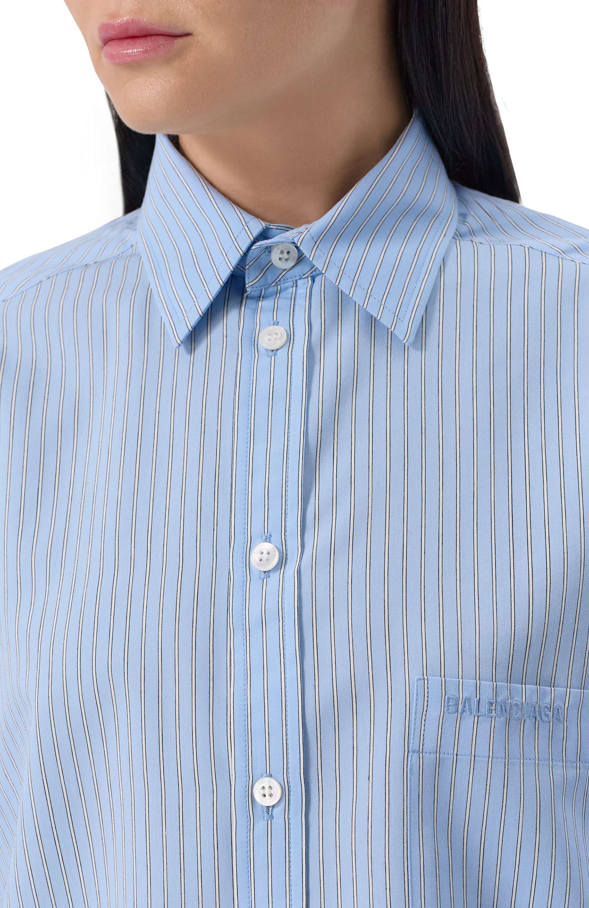 Рубашка из вискозы BALENCIAGA, арт. 830990/TS025, фото 5