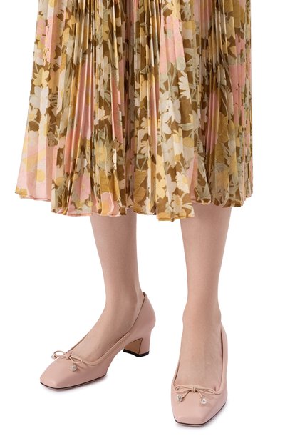 Кожаные туфли elme 45 JIMMY CHOO, арт. ELME 45/NAP, фото 3