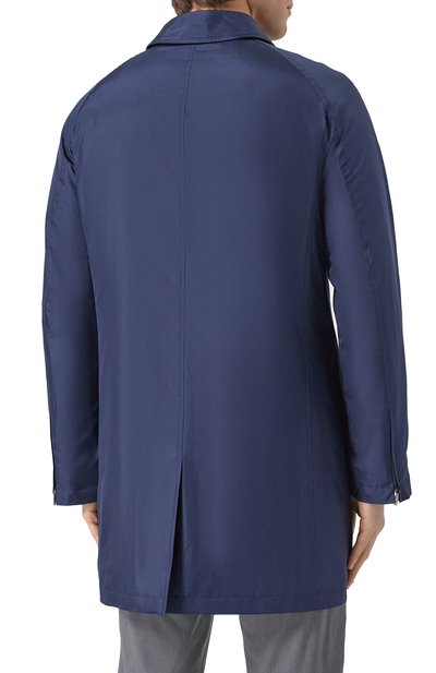 Плащ из шелка и шерсти ZILLI, арт. ATIMH1M0619VPIP00, фото 4