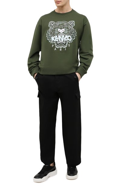 Хлопковый свитшот KENZO, арт. FB55SW1104XA, фото 2