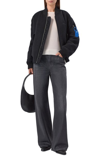 Кашемировый бомбер OFF-WHITE, арт. 0WEH031F25FAB001, фото 2