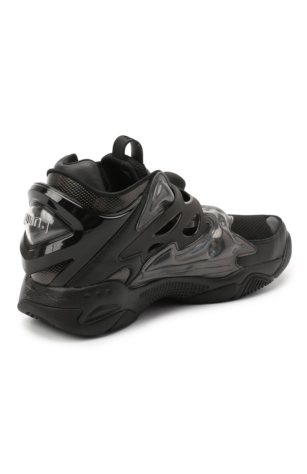 Кроссовки reebok x juun.j. pump court REEBOK черного цвета по цене 19850 руб., арт. FZ3890, фото 4 Кроссовки reebok x juun.j. pump court REEBOK, арт. FZ3890, фото 4