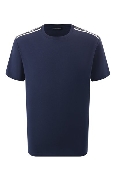 Мужская хлопковая футболка EMPORIO ARMANI, арт. EM000574/AF12333