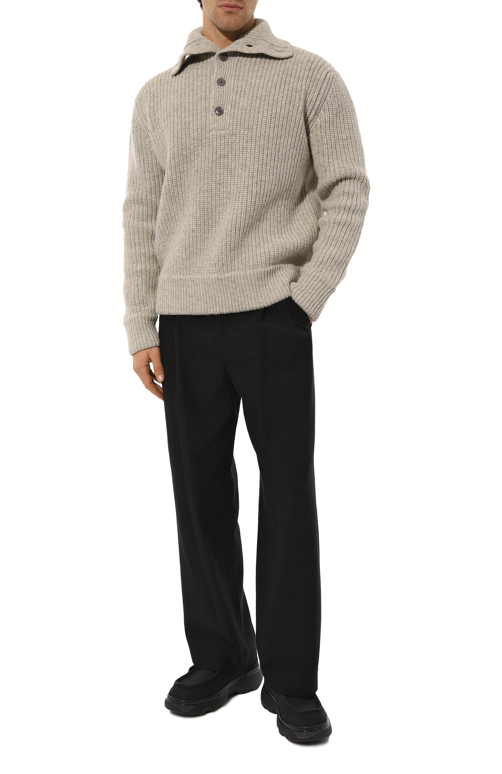 Ботинки creeper из нубука BURBERRY, арт. 8074534, фото 2