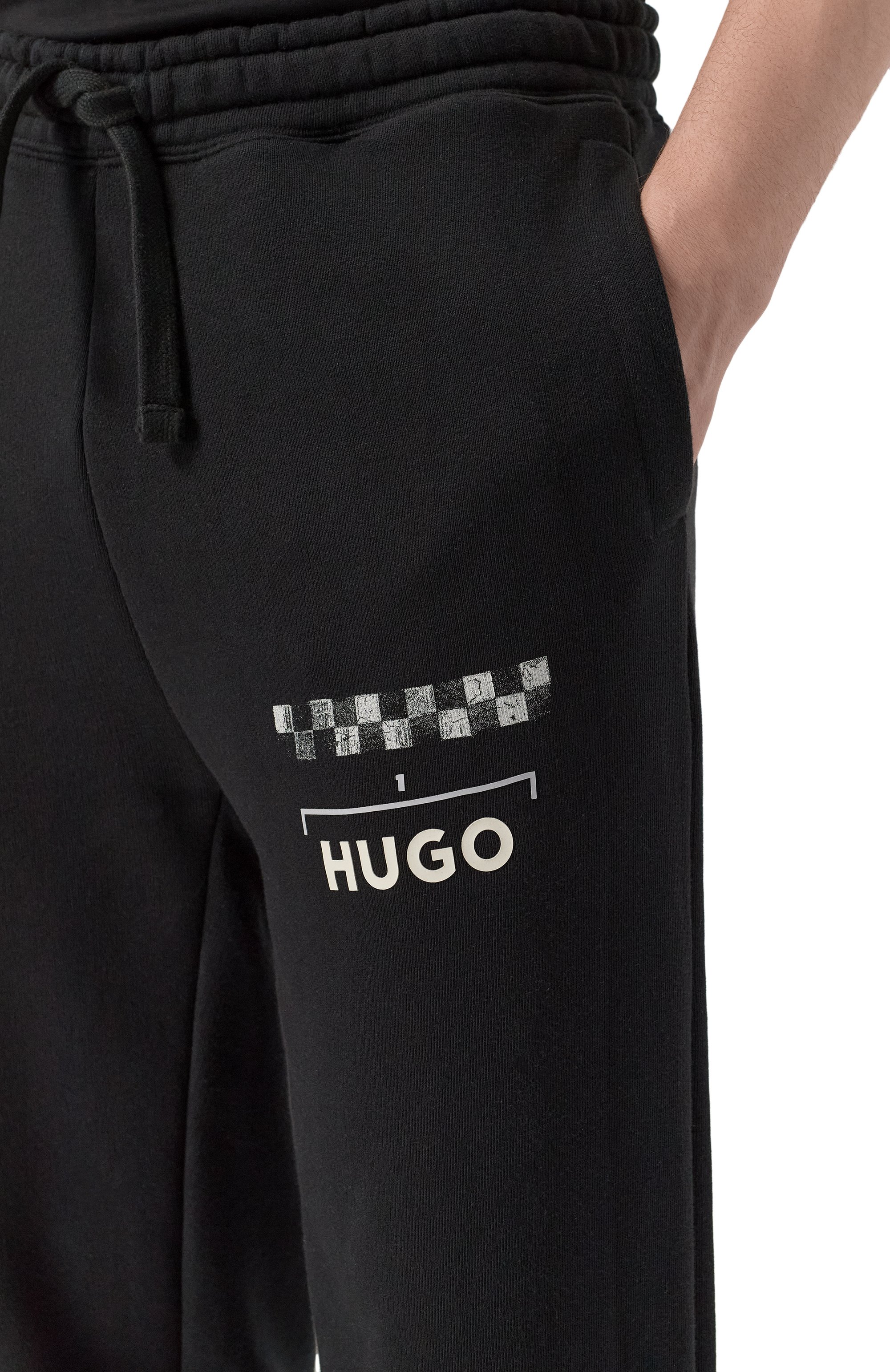 Хлопковые джоггеры HUGO, арт. 50531760, фото 5
