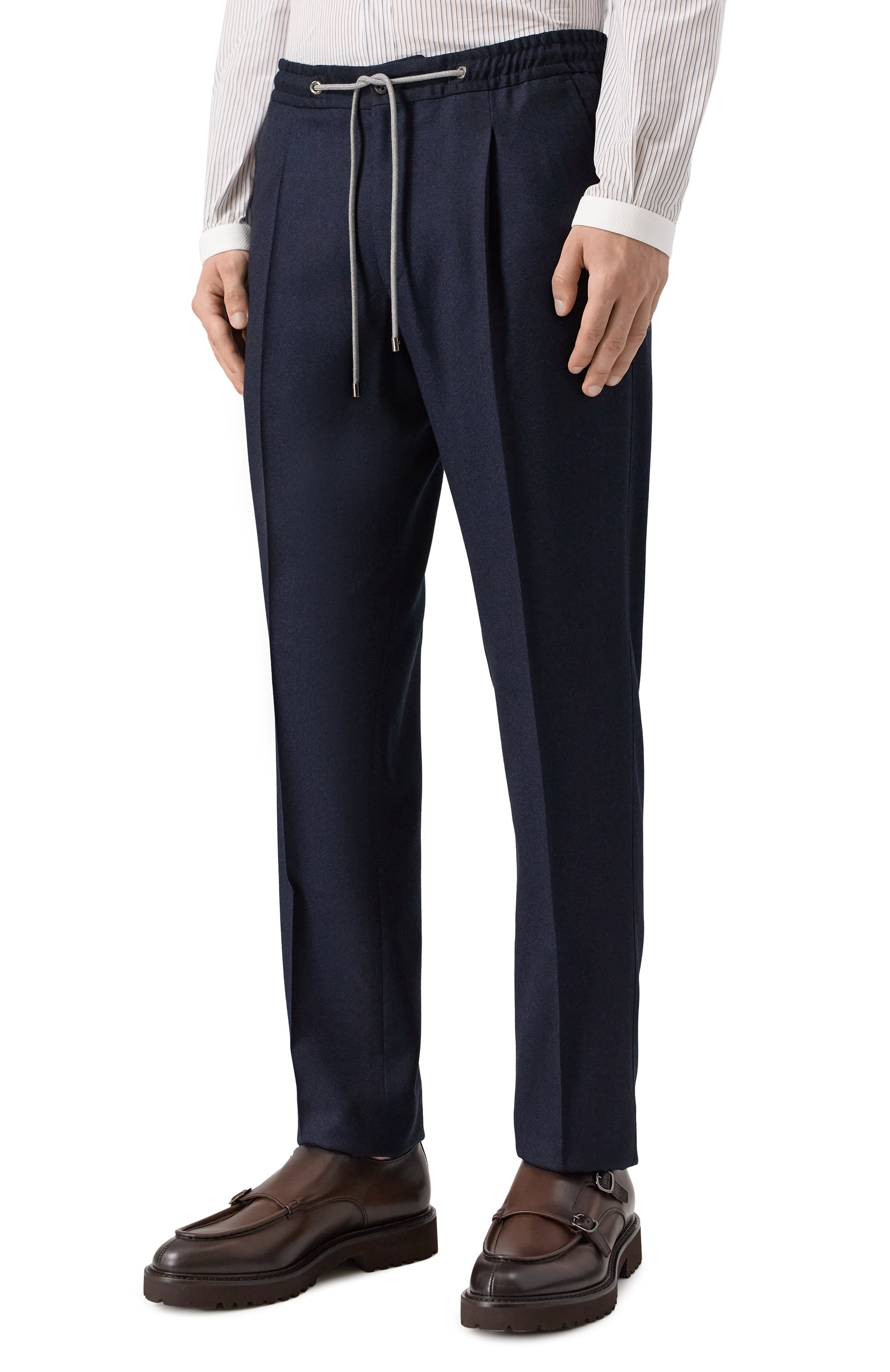 Шерстяной костюм CORNELIANI темно-синего цвета по цене 205500 руб., арт. 26X007-2618400_SET, фото 4 Шерстяной костюм CORNELIANI, арт. 26X007-2618400_SET, фото 4