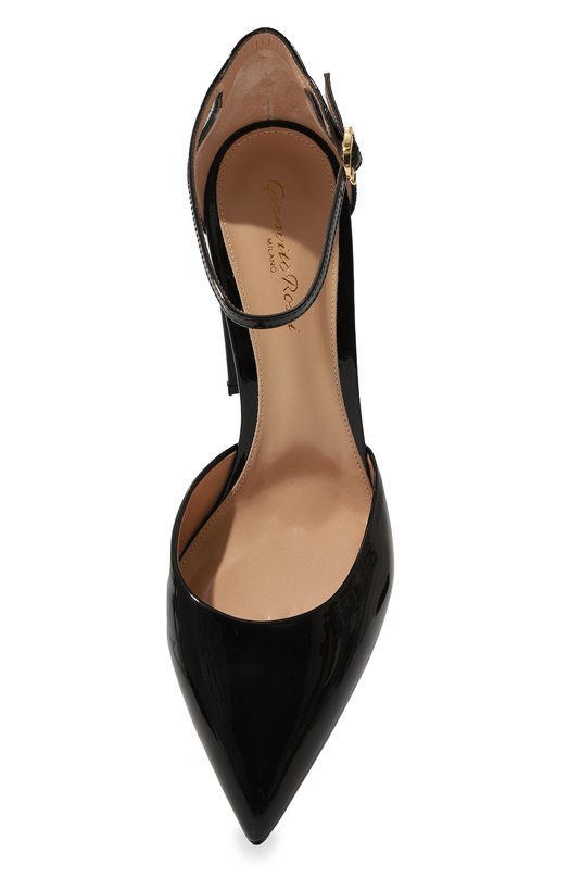 Кожаные туфли Piper Gianvito Rossi G40305.00RIC.VERNER0 Чёрный  G40305.00RIC.VERNER0 Фото 6