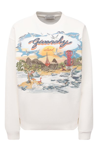 Женский хлопковый свитшот GIVENCHY, арт. BWJ0193Z4P