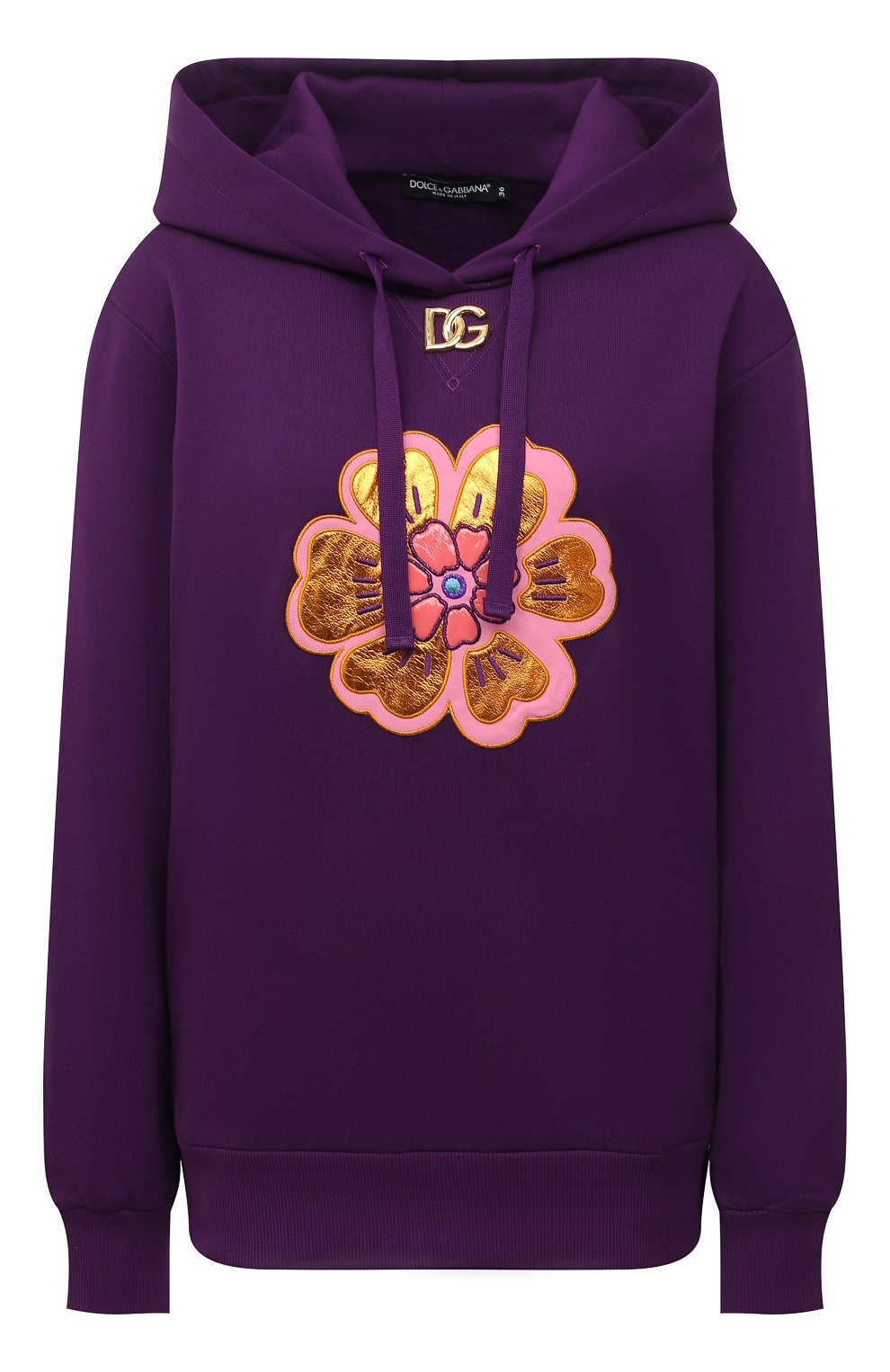 Хлопковое худи DOLCE & GABBANA, арт. F9K47Z/G7BBQ, фото 1