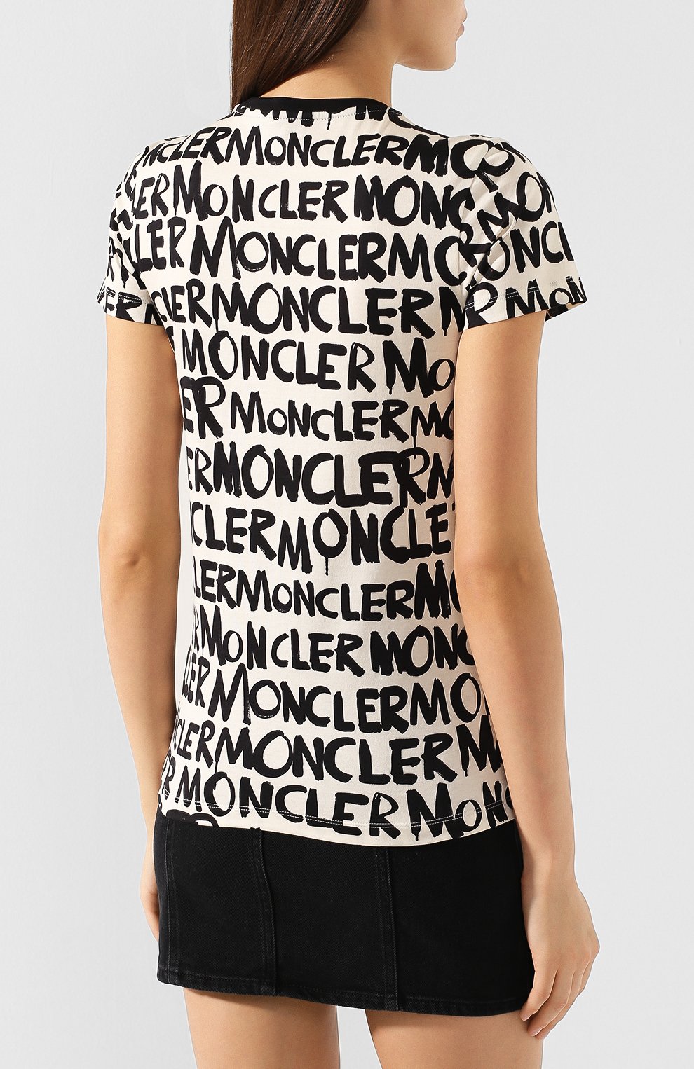 Хлопковая футболка MONCLER, арт. E1-093-80519-50-829E6, фото 4