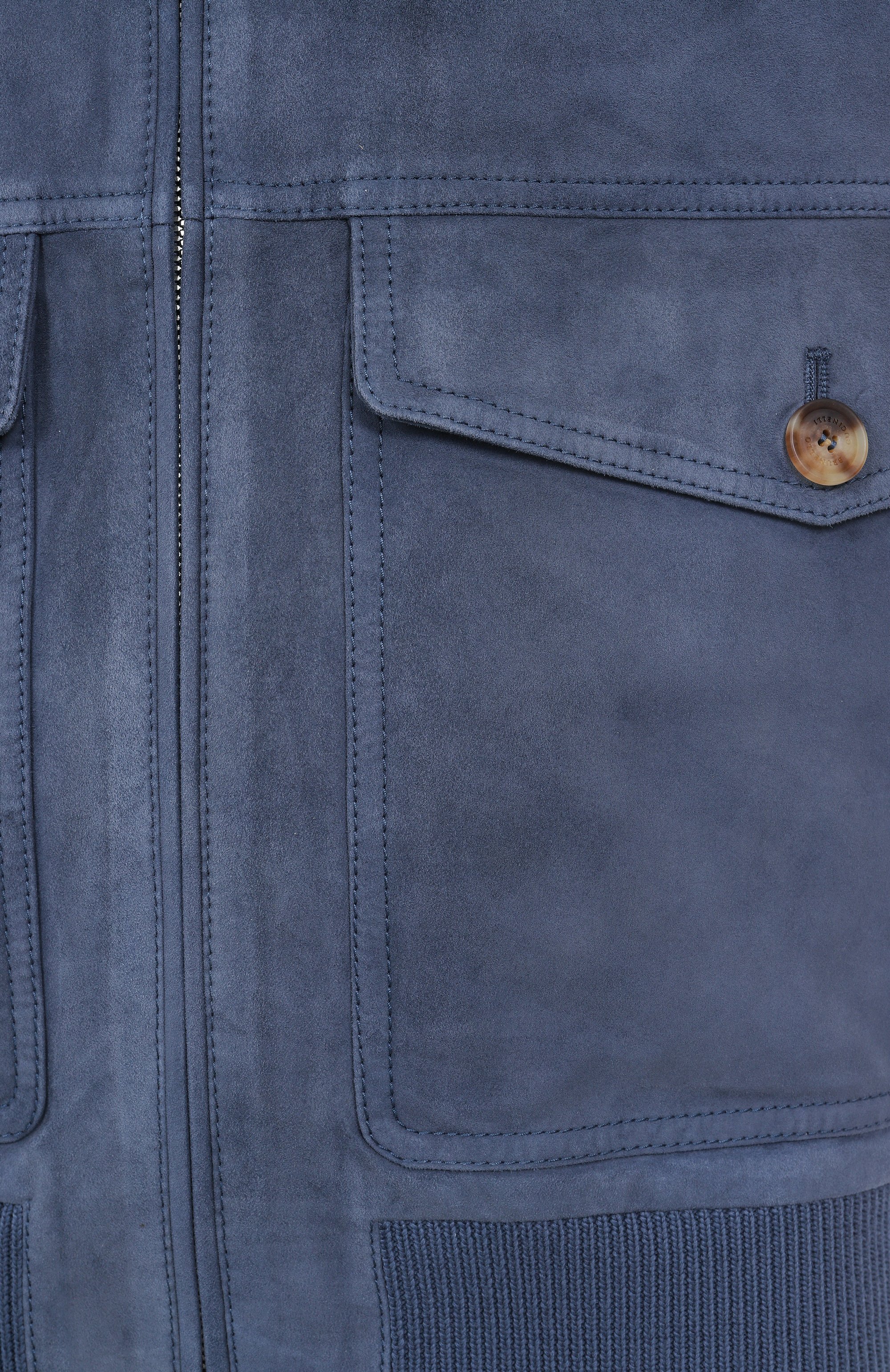 Комбинированный жилет BRUNELLO CUCINELLI, арт. M0PCL2033, фото 6