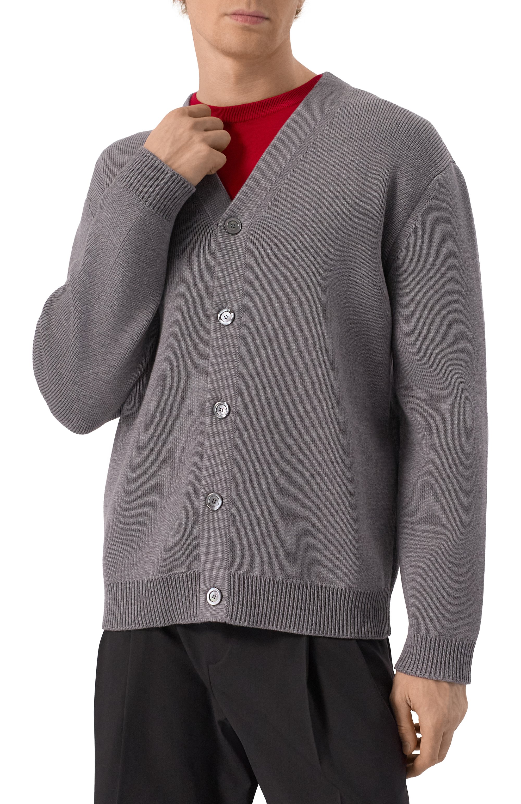 Шерстяной кардиган GUCCI, арт. 791423/XKD38, фото 3