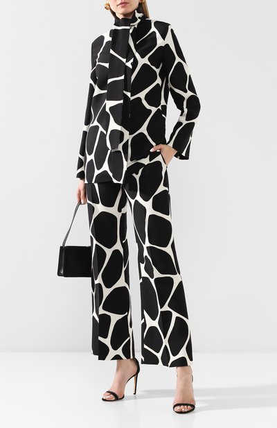 Блузка из смеси шерсти и шелка VALENTINO, арт. TB3AE4A655Y, фото 2