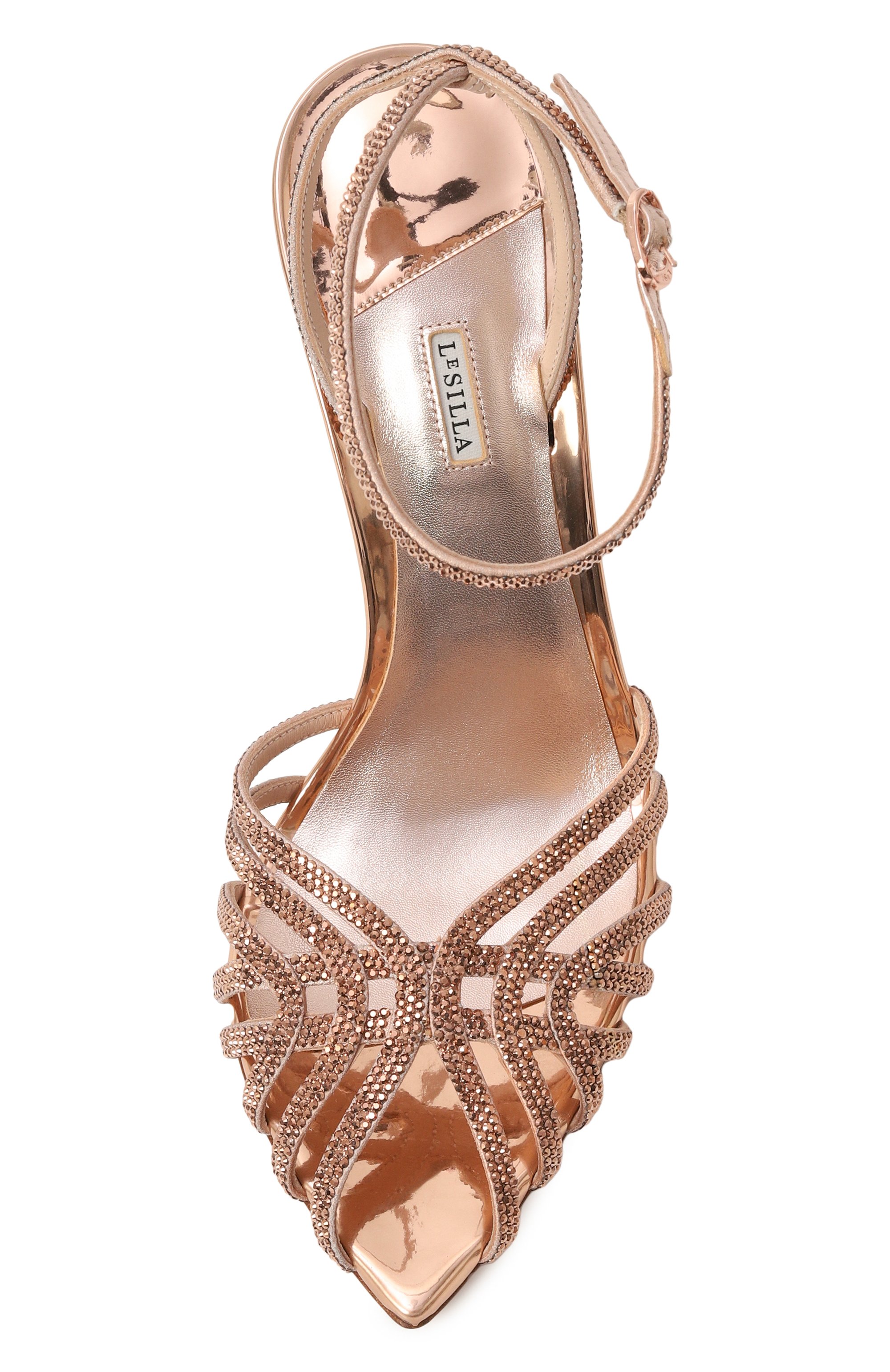 Кожаные босоножки embrace 110 LE SILLA, арт. 2310Y100RCPPMRA/, фото 6