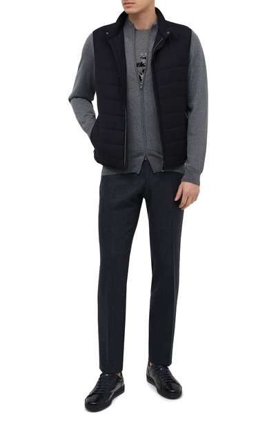 Кожаные кеды DOUCAL'S, арт. DU1773GENTPM021NB02, фото 2