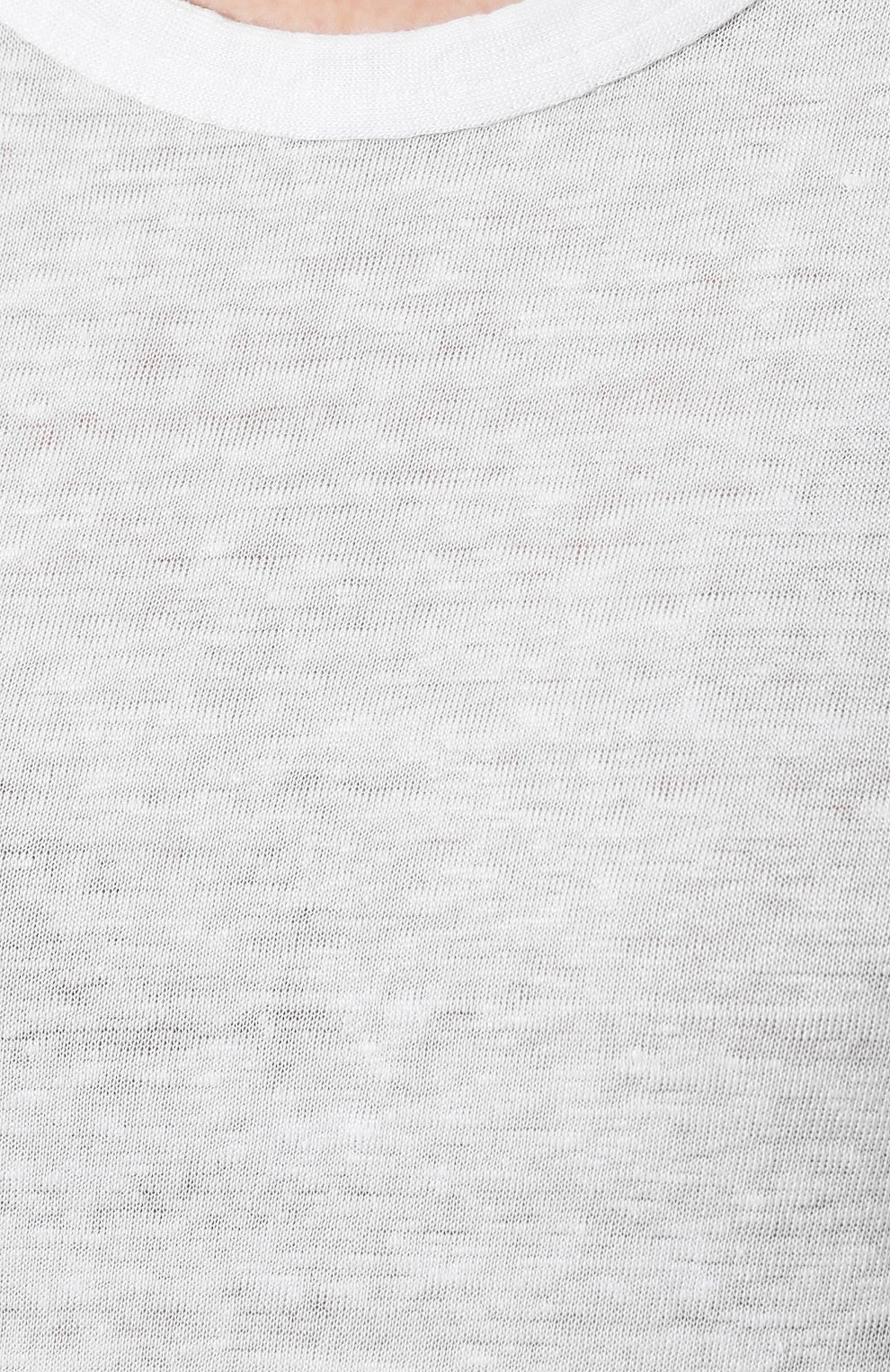 Льняная футболка ISABEL MARANT ETOILE белого цвета по цене 15150 руб., арт. TS0378-00M004E/KILIANN, фото 5 Льняная футболка ISABEL MARANT ETOILE, арт. TS0378-00M004E/KILIANN, фото 5