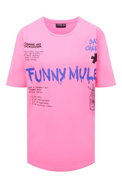 Женская хлопковая футболка COMME DES FUCKDOWN, арт. CDFD1503